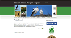Desktop Screenshot of mbb-klopot.bermar.pl